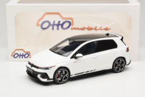 Volkswagen Golf Mk8 GTI Clubsport Pure White Otto 1:18 OT1221 Hars — afbeelding 6 van 6