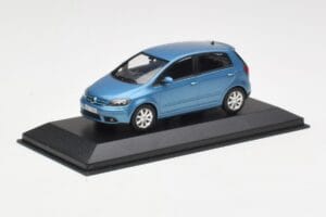 Volkswagen Golf Plus Mk5 Blue Metallic Minichamps 1:43 GOLF002 Metaal — afbeelding 2 van 4