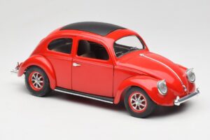 Volkswagen Kever Rood Solido 1:18 8306 Metaal — afbeelding 6 van 8