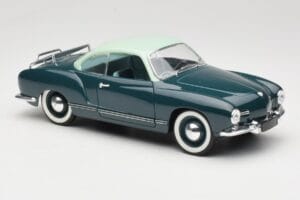 Volkswagen Karmann Ghia Blauw Solido 1:18 8061 Metaal — afbeelding 6 van 8