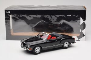 Volkswagen Karmann Ghia Cabriolet Zwart Minichamps 1:18 155054031 Metaal — afbeelding 6 van 6