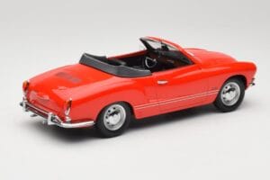 Volkswagen Karmann Ghia Cabriolet Rood Minichamps 1:18 155054030 Metaal — afbeelding 2 van 6