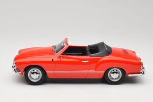 Volkswagen Karmann Ghia Cabriolet Rood Minichamps 1:18 155054030 Metaal — afbeelding 3 van 6