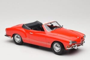 Volkswagen Karmann Ghia Cabriolet Rood Minichamps 1:18 155054030 Metaal — afbeelding 4 van 6