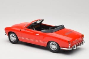 Volkswagen Karmann Ghia Cabriolet Rood Minichamps 1:18 155054030 Metaal — afbeelding 5 van 6