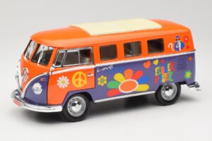 Volkswagen Microbus T1 Flower Power Road Signature 1:18 92329 Metaal