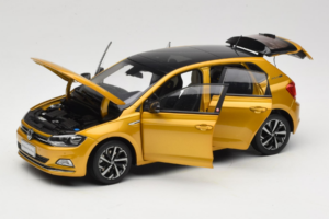 Volkswagen Polo Plus Geel OEM 1:18 ZVY000009GEL Metaal — afbeelding 2 van 8