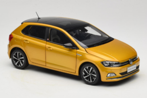 Volkswagen Polo Plus Geel OEM 1:18 ZVY000009GEL Metaal — afbeelding 6 van 8