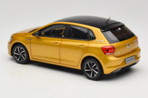 Volkswagen Polo Plus Geel OEM 1:18 ZVY000009GEL Metaal — afbeelding 7 van 8