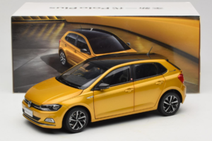 Volkswagen Polo Plus Geel OEM 1:18 ZVY000009GEL Metaal — afbeelding 8 van 8