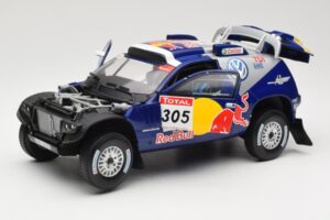 Volkswagen Race Touareg #305 Volkswagen Motorsport M. Miller / R. Pitchford Dakar Rally 2009 Norev 1:18 188466 Metaal — afbeelding 2 van 7