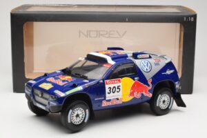 Volkswagen Race Touareg #305 Volkswagen Motorsport M. Miller / R. Pitchford Dakar Rally 2009 Norev 1:18 188466 Metaal — afbeelding 7 van 7
