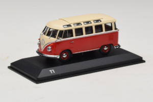 Volkswagen T1 Rood Beige Minichamps 1:43 231099300Y3D Metaal — afbeelding 2 van 4