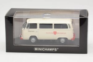 Volkswagen T2 Ambulance Malteser Hilfsdienst Minichamps 1:43 400053092 Metaal — afbeelding 4 van 4
