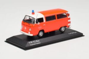 Volkswagen T2 Bus Brandweer Frankfurt Minichamps 1:43 400053091 Metaal — afbeelding 2 van 4