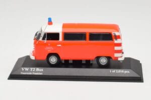 Volkswagen T2 Bus Brandweer Frankfurt Minichamps 1:43 400053091 Metaal