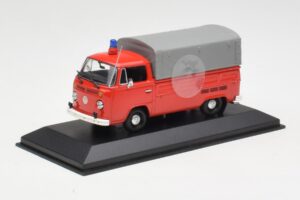 Volkswagen T2 Flatbed Brandweer Dortmund Minichamps 1:43 400053290 Metaal — afbeelding 2 van 4