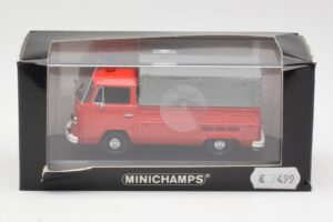 Volkswagen T2 Flatbed Brandweer Dortmund Minichamps 1:43 400053290 Metaal — afbeelding 4 van 4