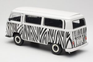 Volkswagen T2a Bus Safari Schuco 1:18 191 Metaal — afbeelding 7 van 8