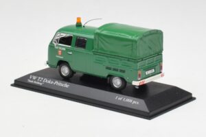 Volkswagen T2b Double Cab Flatbed Stadt Solberg Minichamps 1:43 400053261 Metaal — afbeelding 3 van 4