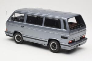 Volkswagen T3 Porsche B32 Minibus Blauw KK-Scale 1:18 KKDC180221 Metaal — afbeelding 5 van 6
