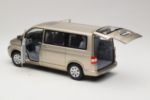 Volkswagen T5 Multivan Beige Metallic Norev 1:18 188602 Metaal — afbeelding 7 van 8