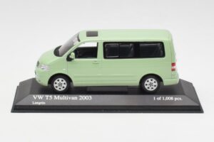 Volkswagen T5 Multivan California Limonengroen Minichamps 1:43 400052201 Metaal