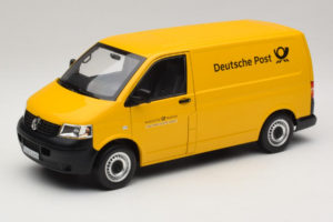 Volkswagen T5 Transporter Deutsche Post Norev 1:18 188617 Metaal