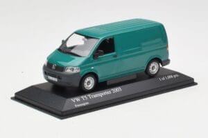 Volkswagen T5 Transporter Groen Minichamps 1:43 400052261 Metaal — afbeelding 2 van 4