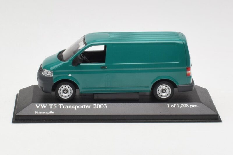 Volkswagen T5 Transporter Groen Minichamps 1:43 400052261 Metaal