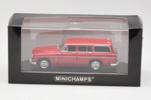 Volvo 121 Amazon Stationwagon Rood Minichamps 1:43 430171014 Metaal — afbeelding 4 van 4