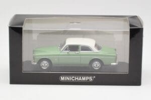 Volvo 121 Amazon Lichtgroen & Wit Minichamps 1:43 430171005 Metaal — afbeelding 4 van 4