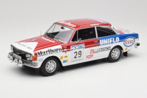 Volvo 142 #29 M. Alen / I. Kivimaki Rally 1000 Lakes 1973 MCG 1:18 MCG18528R Metaal