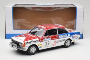 Volvo 142 #29 M. Alen / I. Kivimaki Rally 1000 Lakes 1973 MCG 1:18 MCG18528R Metaal — afbeelding 6 van 6