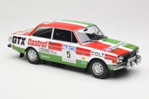 Volvo 142 #5 H. Mikkola / E. Rautanen Rally 1000 Lakes 1973 MCG 1:18 MCG18529R Metaal — afbeelding 4 van 6