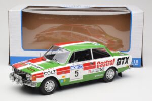 Volvo 142 #5 H. Mikkola / E. Rautanen Rally 1000 Lakes 1973 MCG 1:18 MCG18529R Metaal — afbeelding 6 van 6