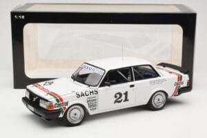 Volvo 240 Turbo #21 P. Stureson DTM Winner Wunstorf 1985 AUTOart 1:18 88592 Metaal — afbeelding 8 van 8