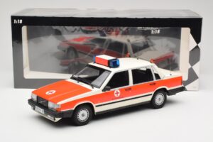 Volvo 740 GL DRK Aschaffenburg Minichamps 1:18 155171790 Metaal — afbeelding 6 van 6