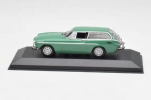 Volvo P1800 ES Brits Racegroen Minichamps 1:43 430171671 Metaal