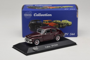 Volvo PV544 Donkerrood Atlas 1:43 8506014 Metaal — afbeelding 4 van 4