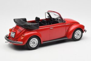 Volkswagen Beetle 1303 Cabriolet Rood Norev 1:18 188529 Metaal — afbeelding 2 van 6