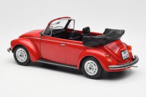 Volkswagen Beetle 1303 Cabriolet Rood Norev 1:18 188529 Metaal — afbeelding 5 van 6