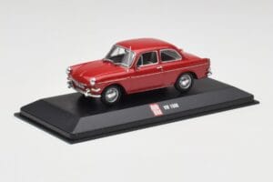 Volkswagen 1500 Ruby Rood Minichamps 1:43 VW001 Metaal — afbeelding 2 van 4