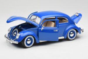 Volkswagen Beetle Blauw Bburago 1:18 23124646 Metaal — afbeelding 2 van 8