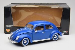Volkswagen Beetle Blauw Bburago 1:18 23124646 Metaal — afbeelding 8 van 8