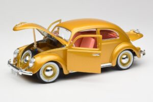 Volkswagen Beetle Goud Bburago 1:18 3361 Metaal — afbeelding 2 van 8