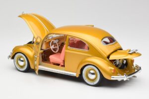Volkswagen Beetle Goud Bburago 1:18 3361 Metaal — afbeelding 5 van 8
