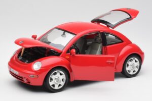 Volkswagen New Beetle Rood Bburago 1:18 8185108 Metaal — afbeelding 2 van 8