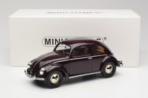 Volkswagen Beetle Ruby Rood Minichamps 1:18 107054002 Hars — afbeelding 6 van 6