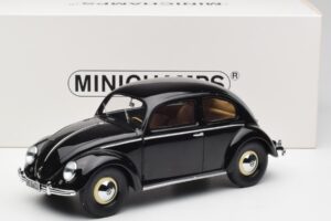 Volkswagen Beetle Type 1 Zwart Minichamps 1:18 107054001 Metaal — afbeelding 6 van 6